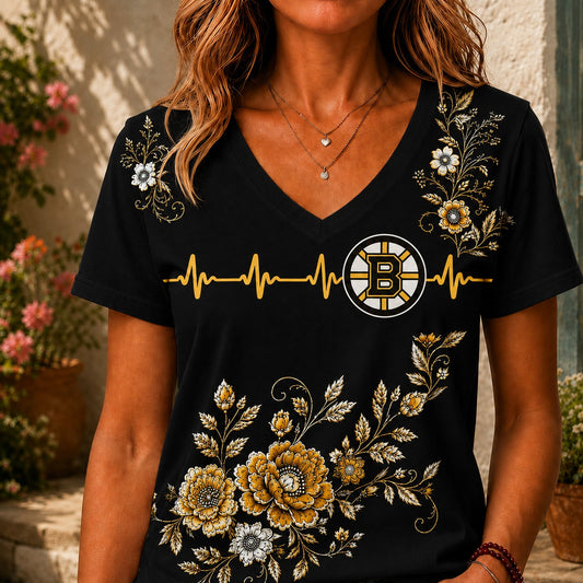 BB x NHL Luxury Women V-Neck Shirt