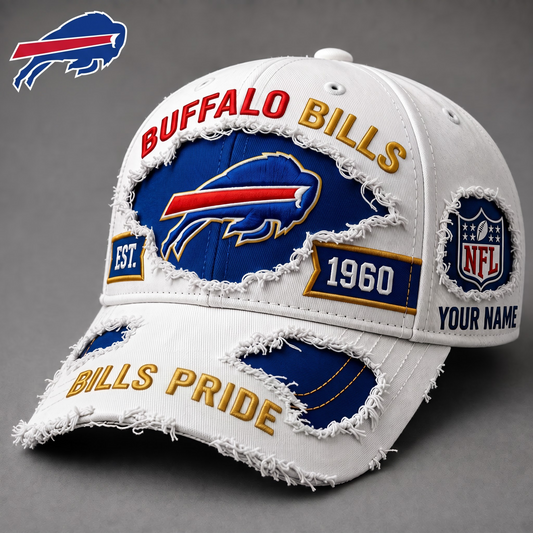 PREMIUM NFL X BB EXCLUSIVE PERSONALIZED CAP FOR GAME DAY