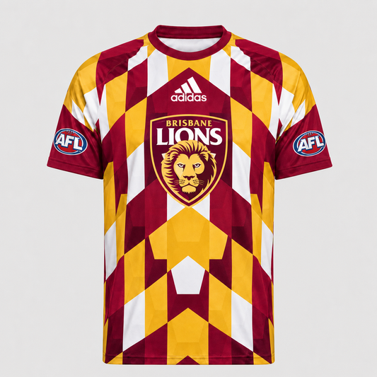 BL x AFL Premium Geometric Fan Performance T-Shirt