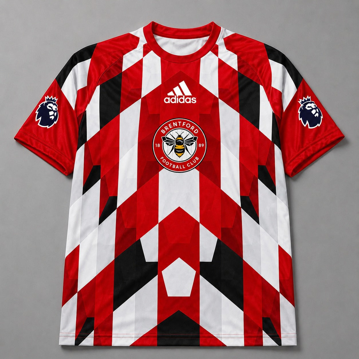 BRE x Premium EPL Geometric Fan Performance T-Shirt