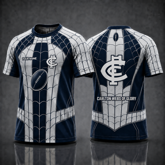 CAR AFL x Spider Personalized T-Shirt – Premium Limited Edition Gift for Football Fans