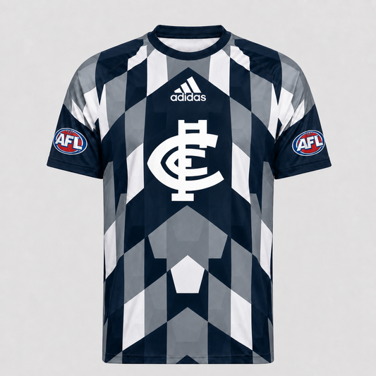 CAR x AFL Premium Geometric Fan Performance T-Shirt