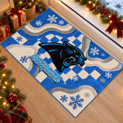 CAR x NFL Christmas Doormat