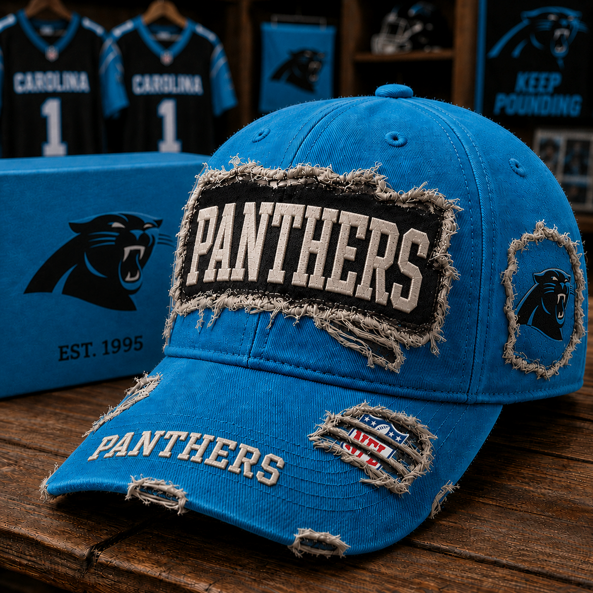 CAR x NFL Premium Patch Cap