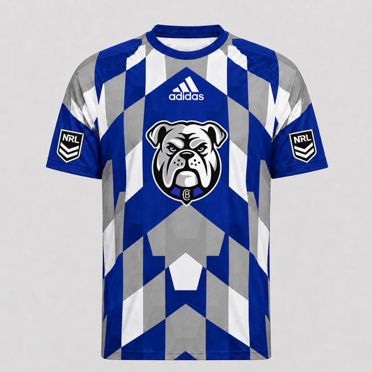 CBB x NRL Premium Geometric Fan Performance T-Shirt