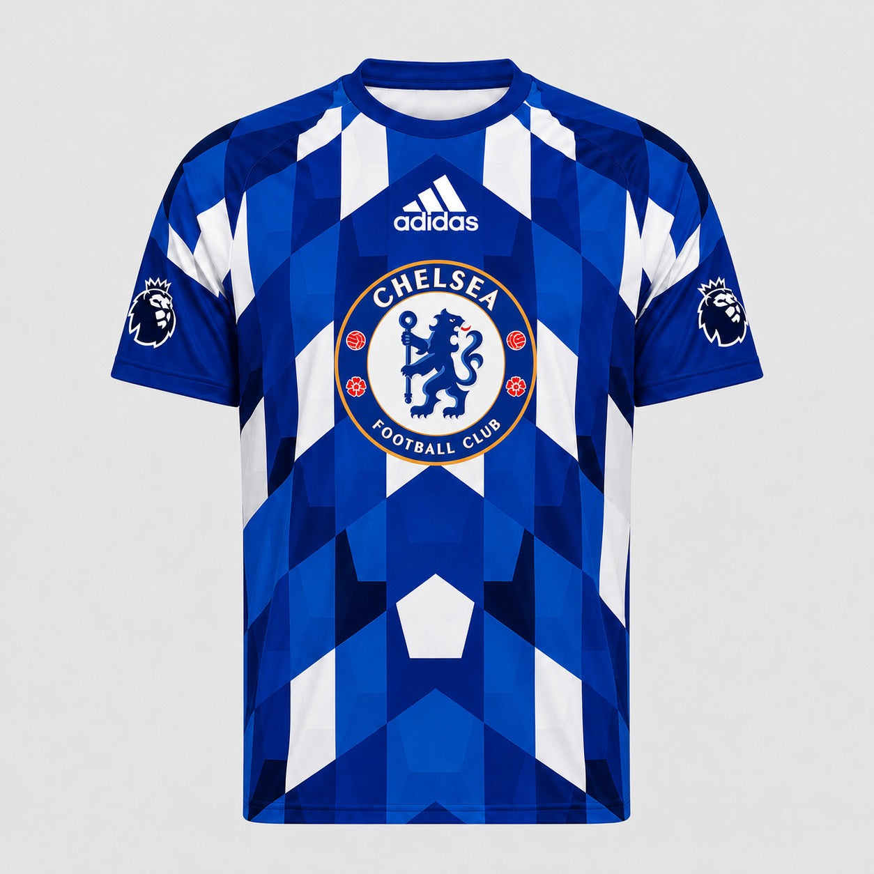 CHE x Premium EPL Geometric Fan Performance T-Shirt