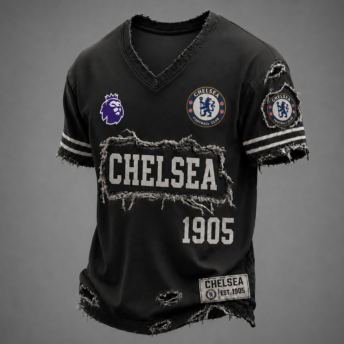 CHE x EPL LUXURY V-Neck T-Shirt 3005 DatND DVT