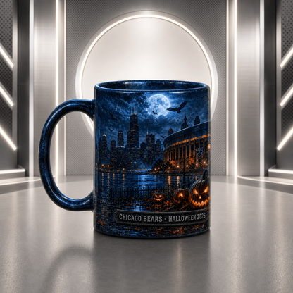 CHI Halloween Football Mug – The Frozen Cornfield Spooky Fan Gift DDT