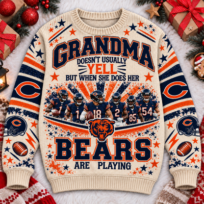 CHI x NFL Premium V2 Ugly Sweater