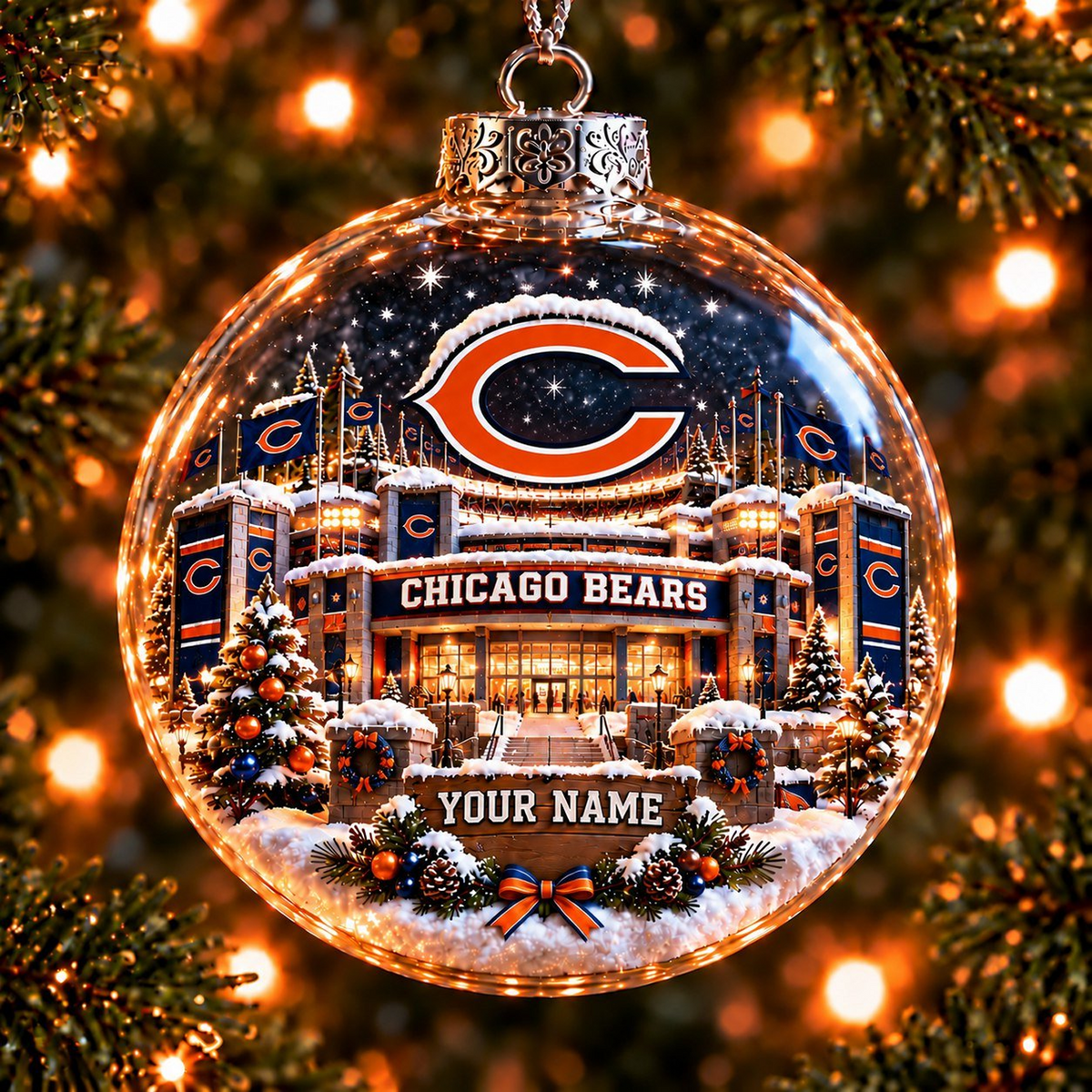 CHI x NFL SNOW GLOBE V1