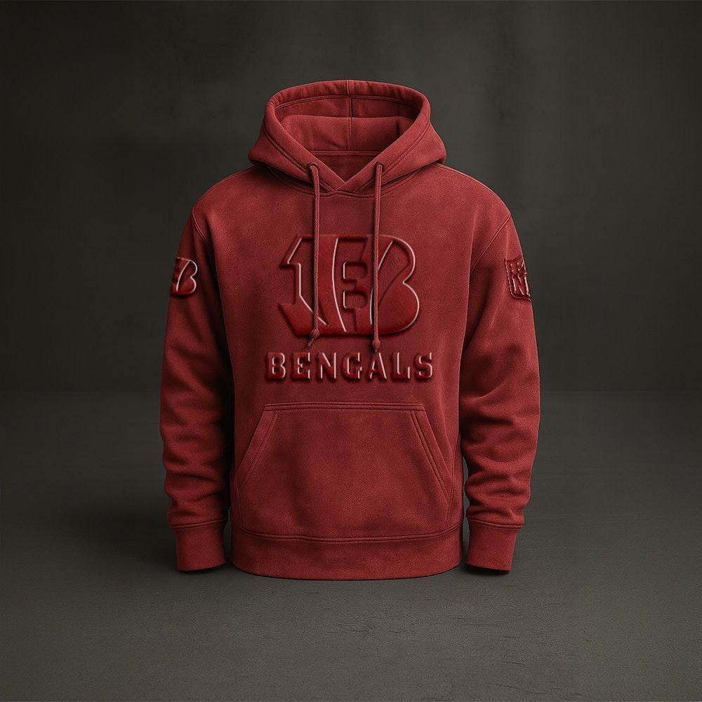 CIN x NFL Embossed Hoodie