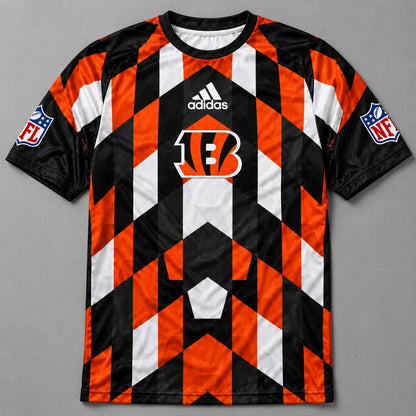 CIN x NFL Premium Geometric Fan Performance T-Shirt