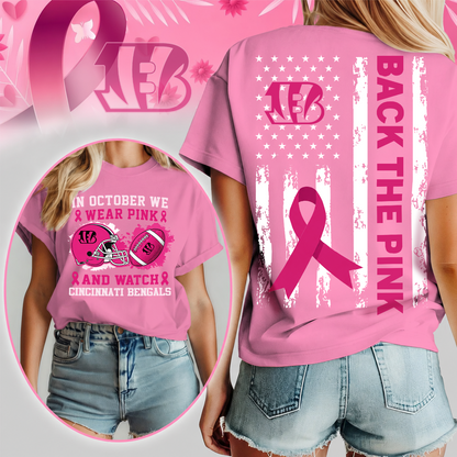 CIN x Pink Out Breast Cancer Shirt