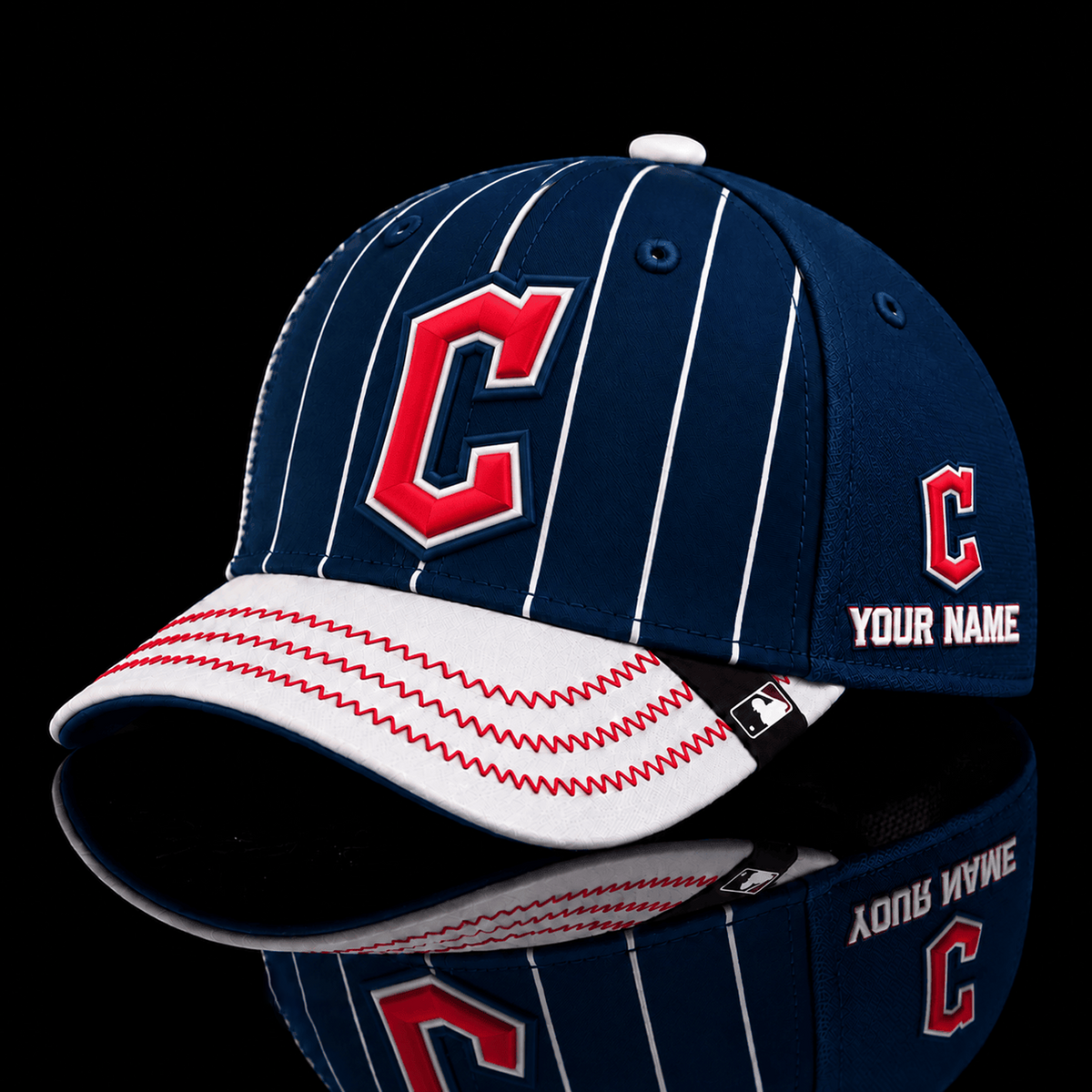 CLE x MLB Game Day Personalized Name Classic Cap