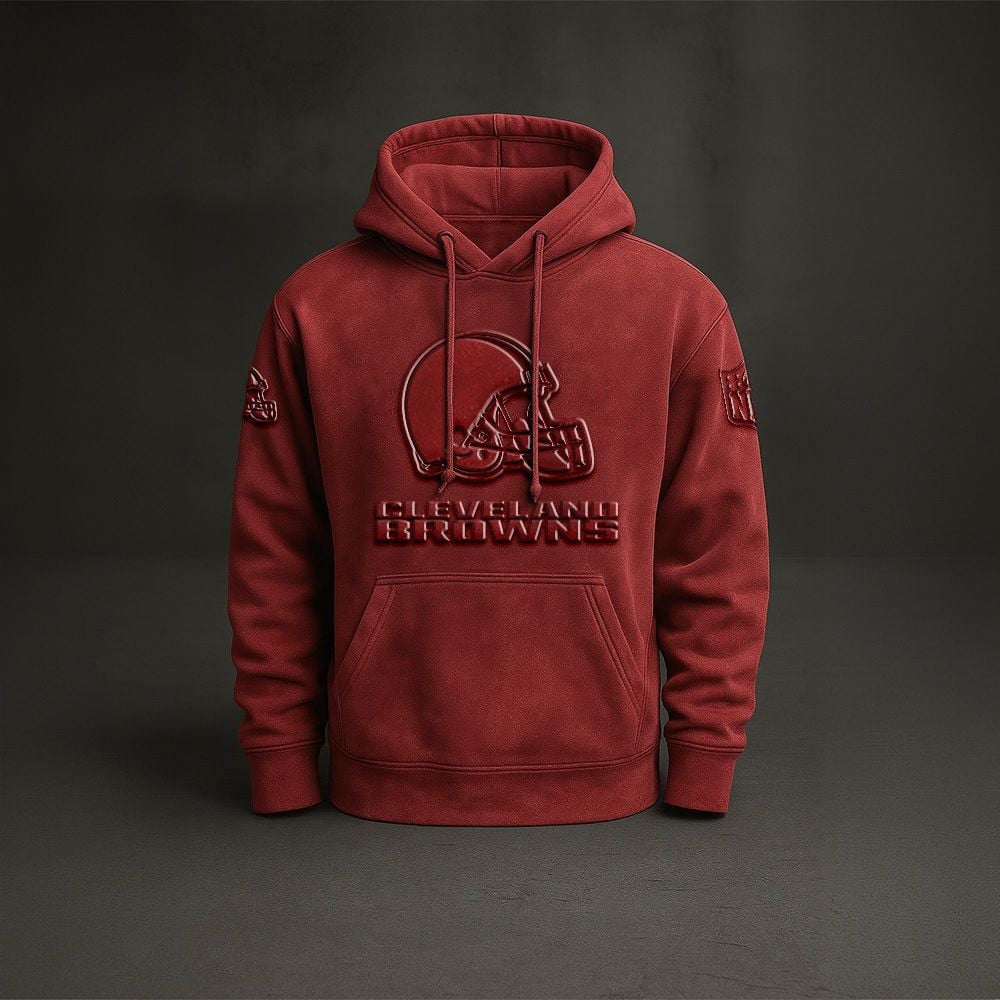 CLE x NFL Embossed Hoodie