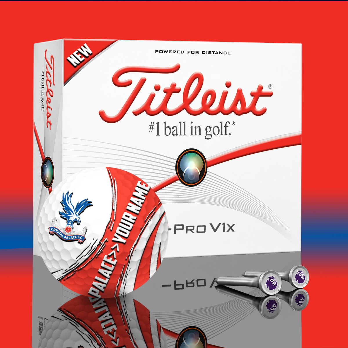 CP x EPL PERSONALIZED GOLF BALL LIMITED EDITION