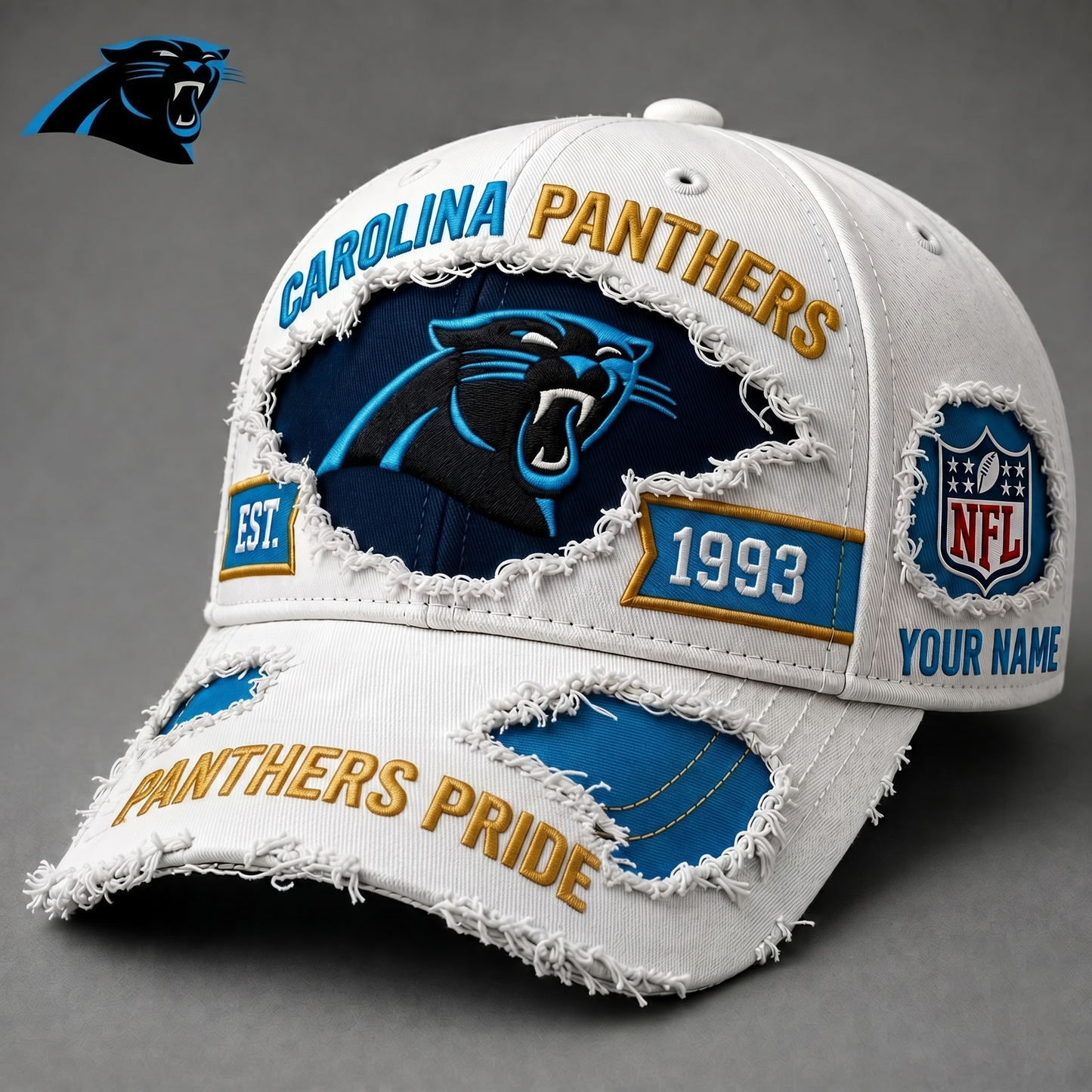PREMIUM NFL X CP EXCLUSIVE PERSONALIZED CAP FOR GAME DAY