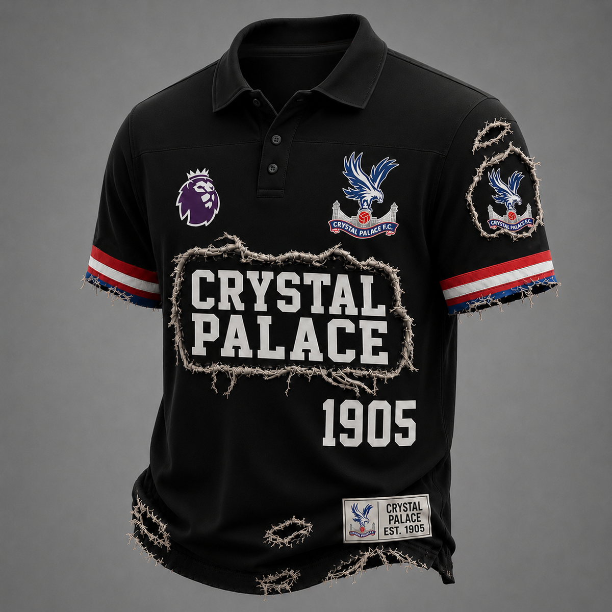 CRY x EPL LUXURY V-Neck T-Shirt 3005 DatND DVT