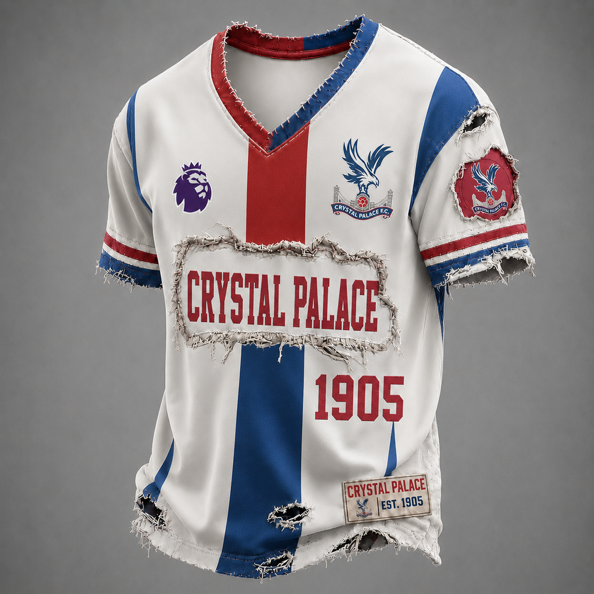 CRY x EPL LUXURY V-Neck T-Shirt 3005 DatND DVT
