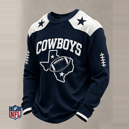 DAL x NFL Baseball Team Embroidered Crewneck Sweatshirt