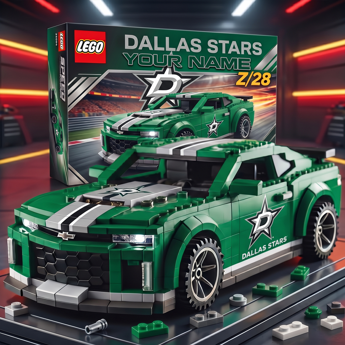 DAL x NHL Football Team Camaro Z28 V2