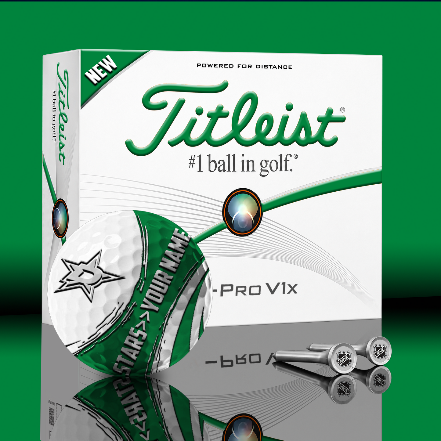DAL x NHL PERSONALIZED GOLF BALL LIMITED EDITION
