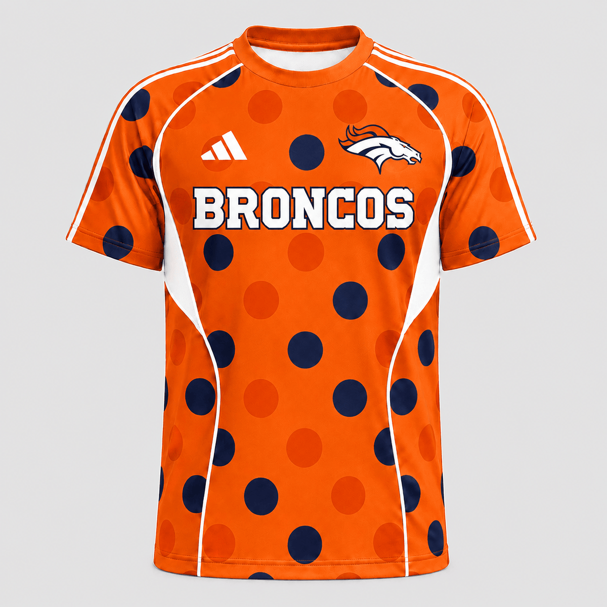 DB Premium NFL Game Day Polka Dot Sports Jersey Shirt