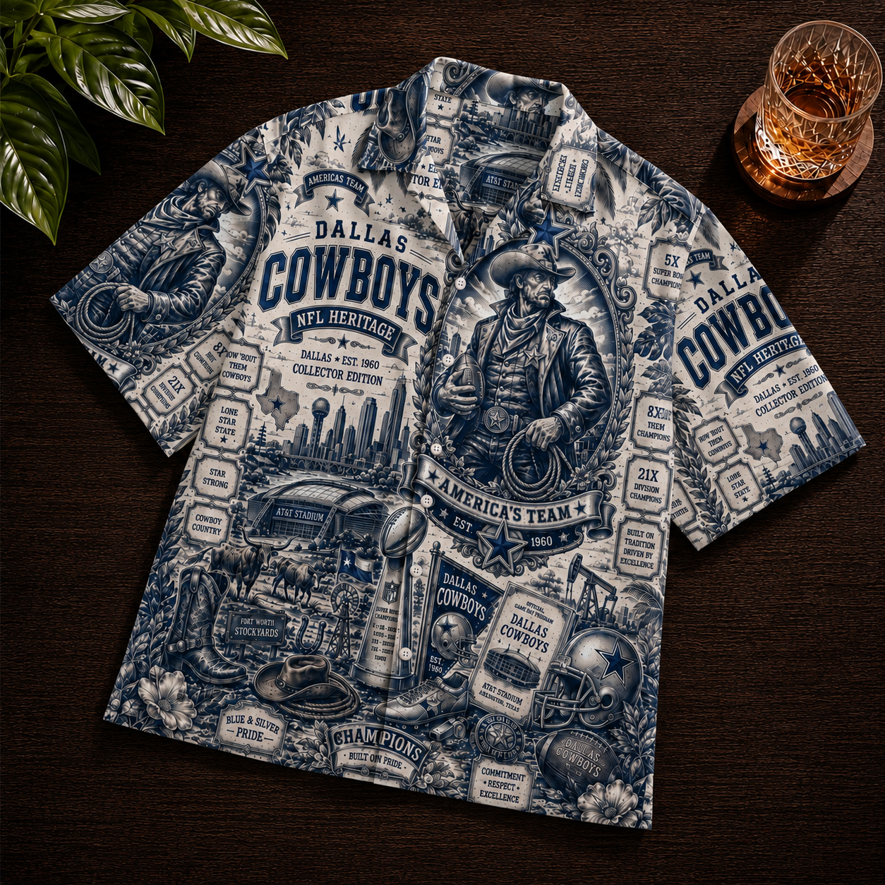 DC x NFL Premium Chemise Shirt