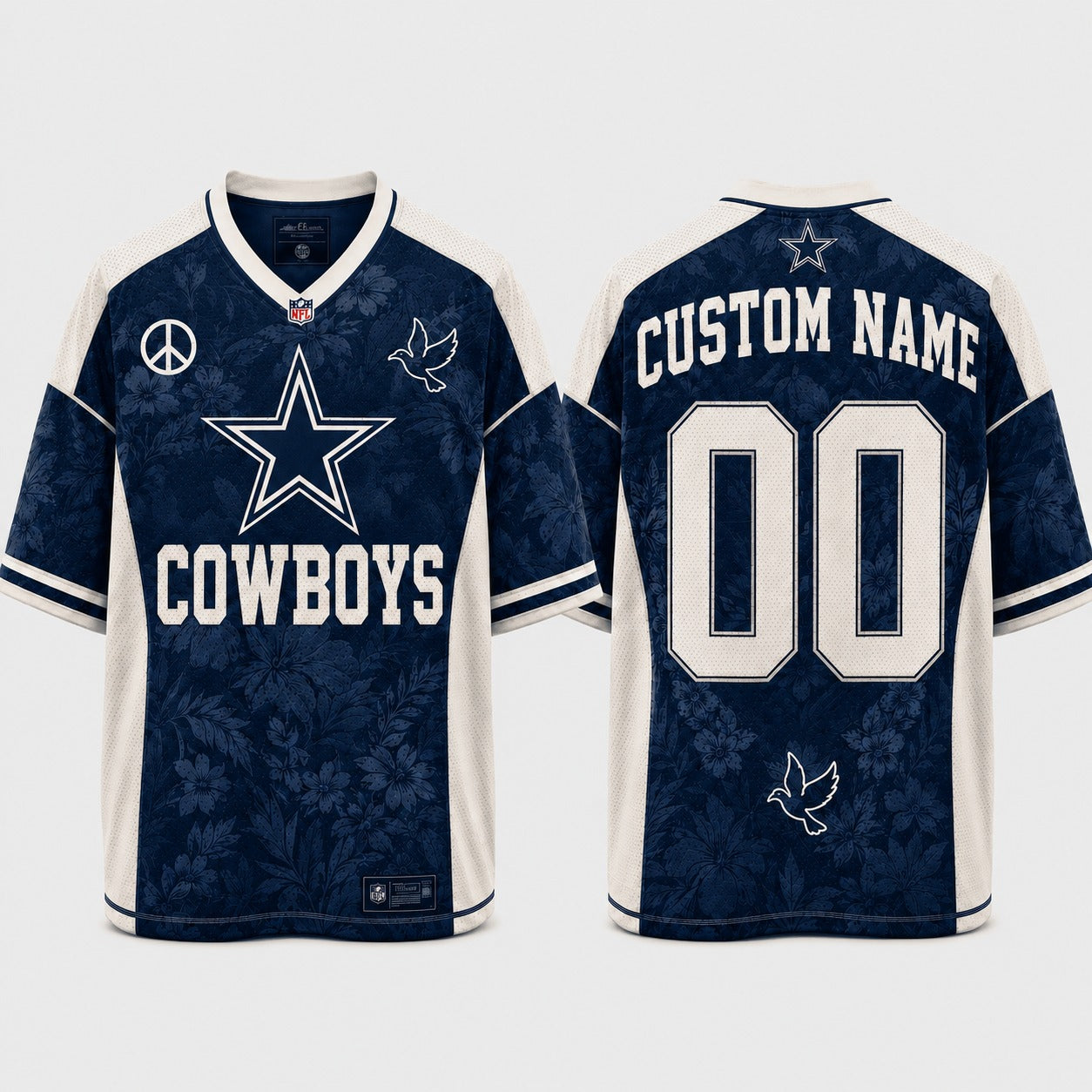 DC x NFL Premium Mesh Jersey Personalized Gift For Fan