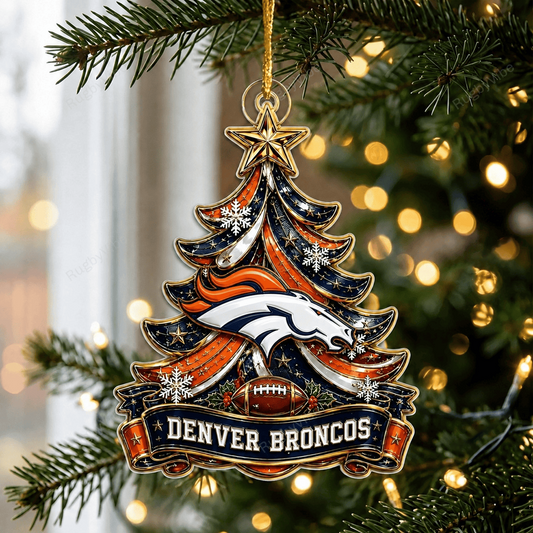 DEN x NFL Acrylic Irregular Pendant