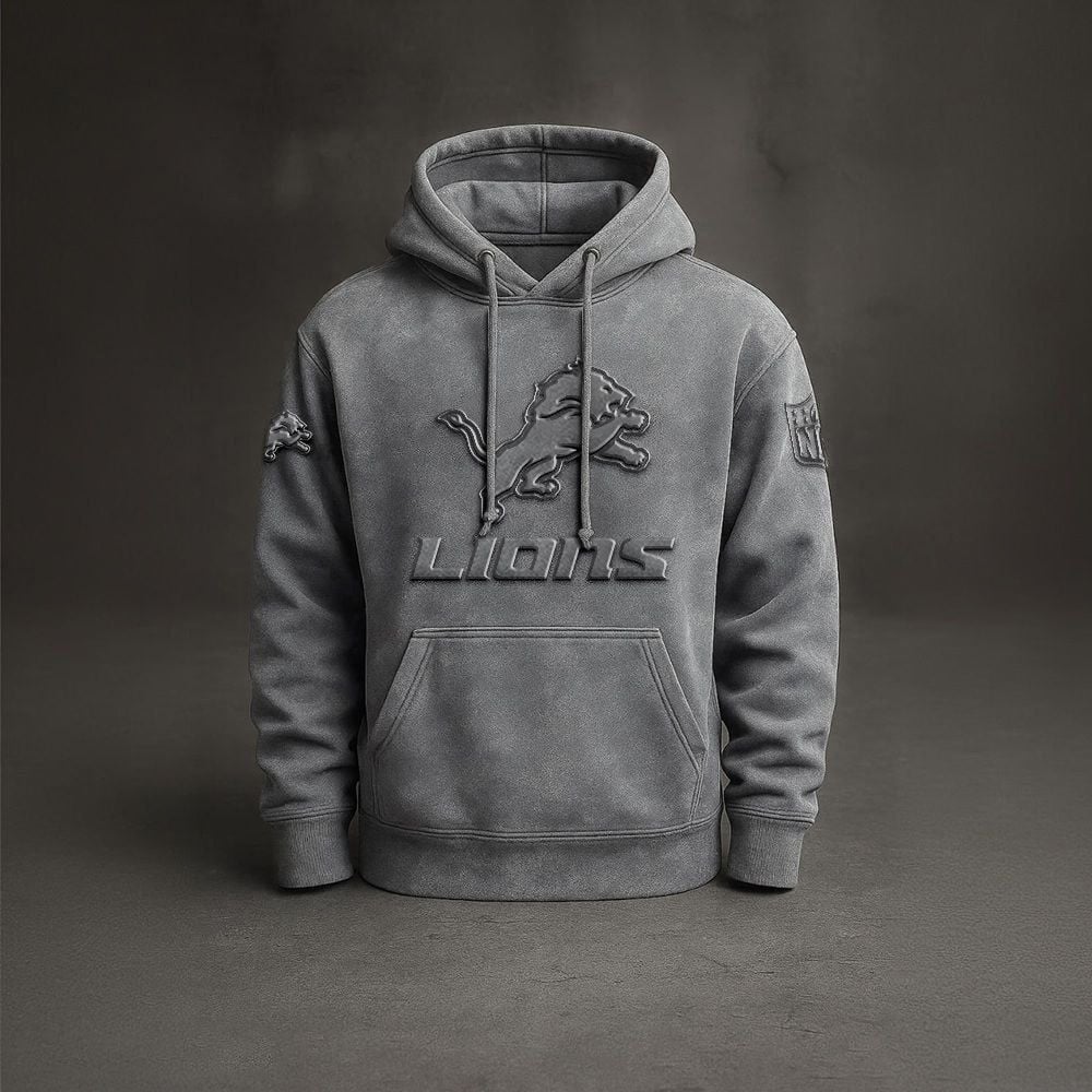 DET x NFL Embossed Hoodie