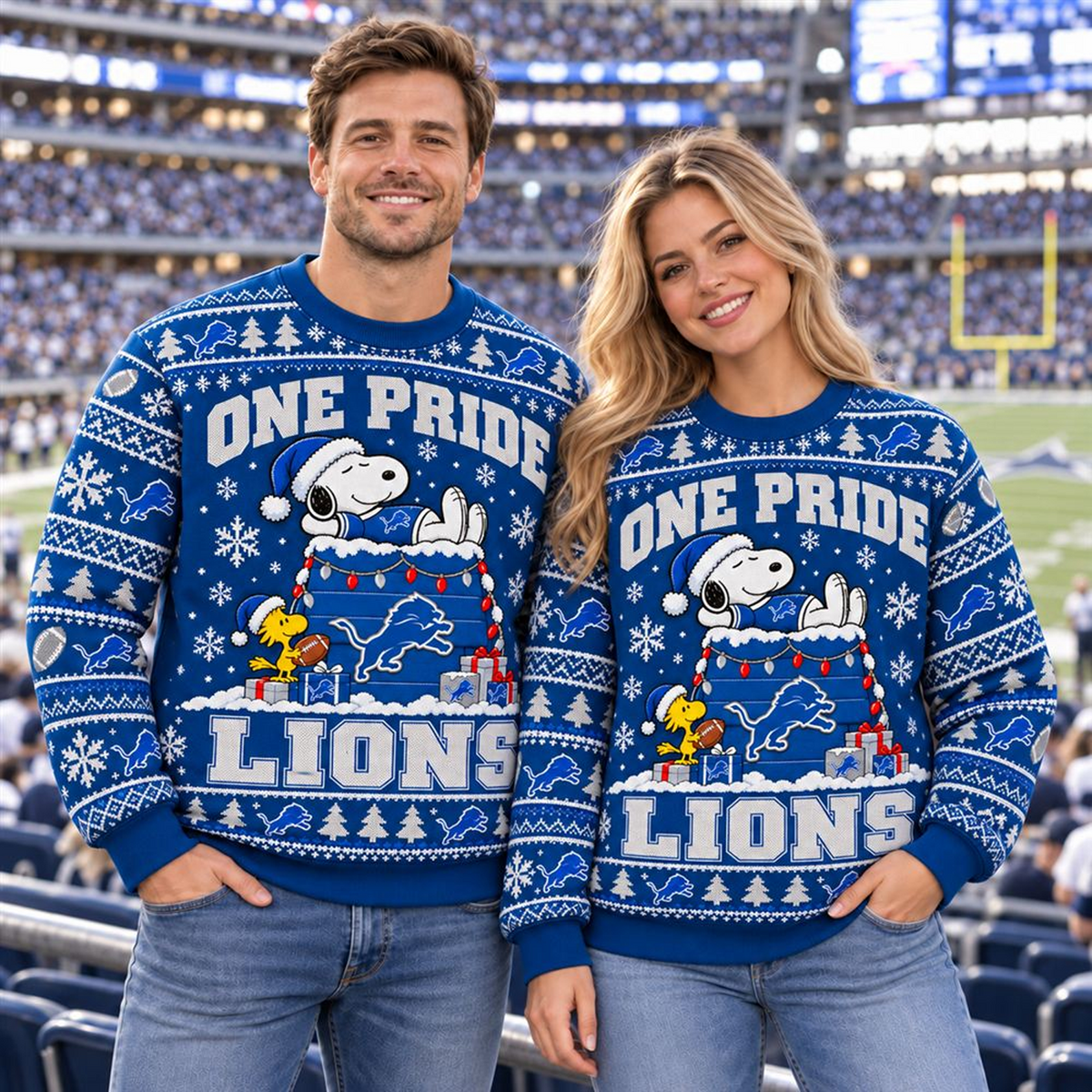DET x NFL Knitted Sweater