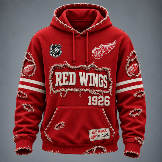 DET x NHL Distressed Premium Hoodie