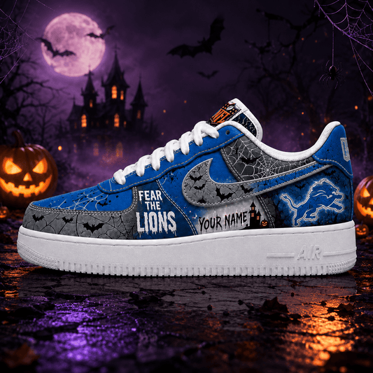 DL x Premium NFL Fear The Team Halloween AF1 Sneakers