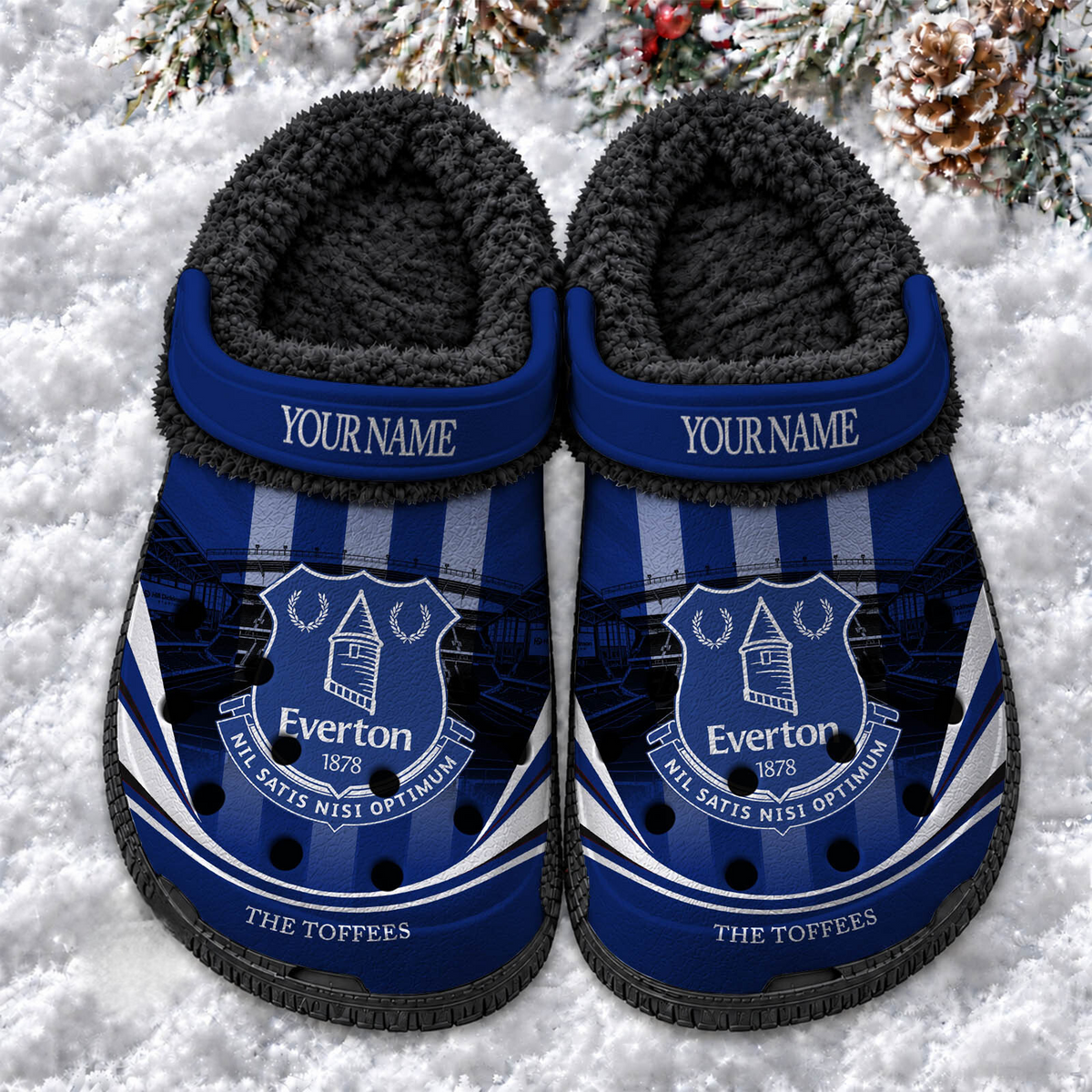 EVE x EPL Fleece Crocs
