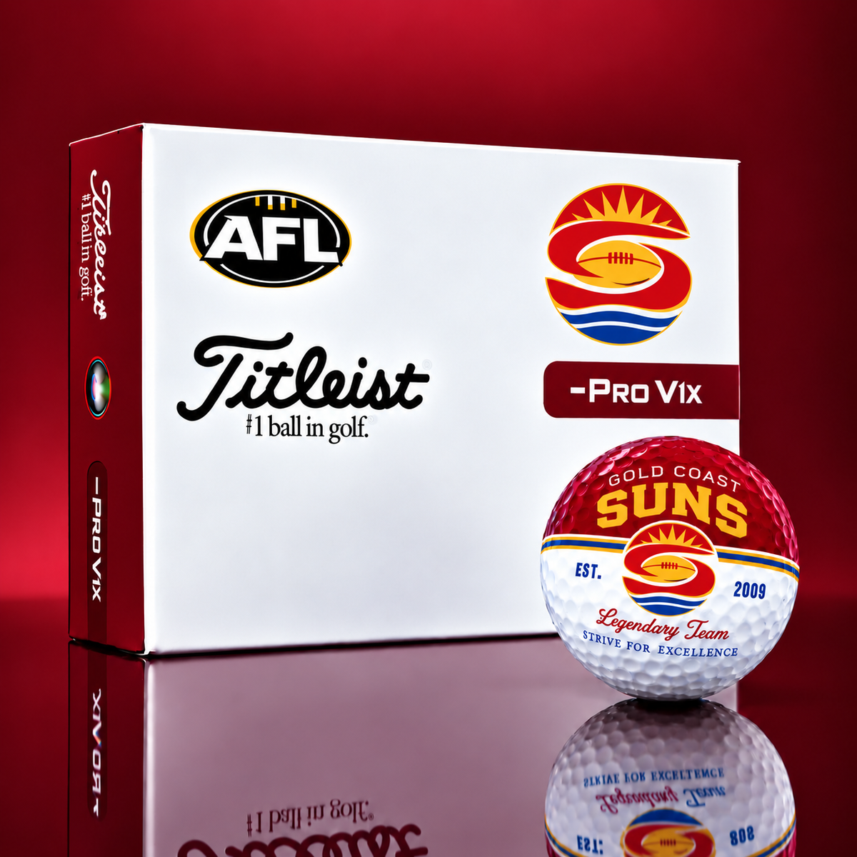 Exclusive AFL x GCS Legendary Team Golf Ball