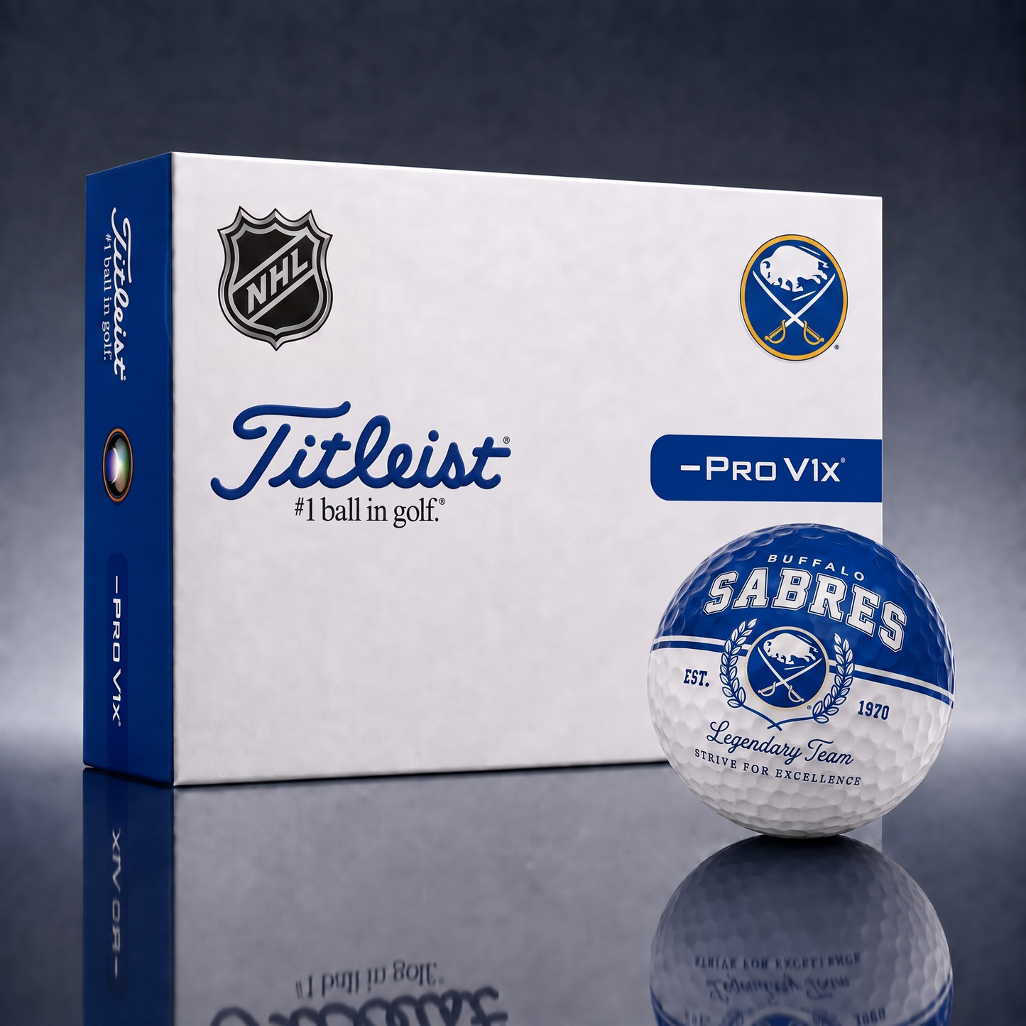 Exclusive BUF X BOS Legendary Team Golf Ball