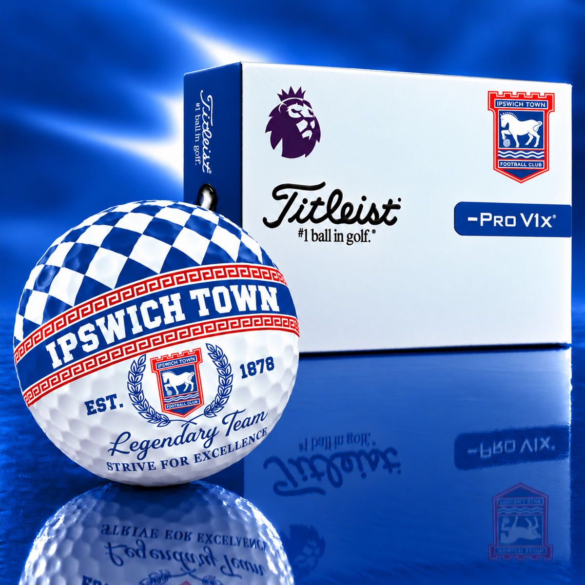 Exclusive EPL x IPS Legendary Team V10 Golf Ball