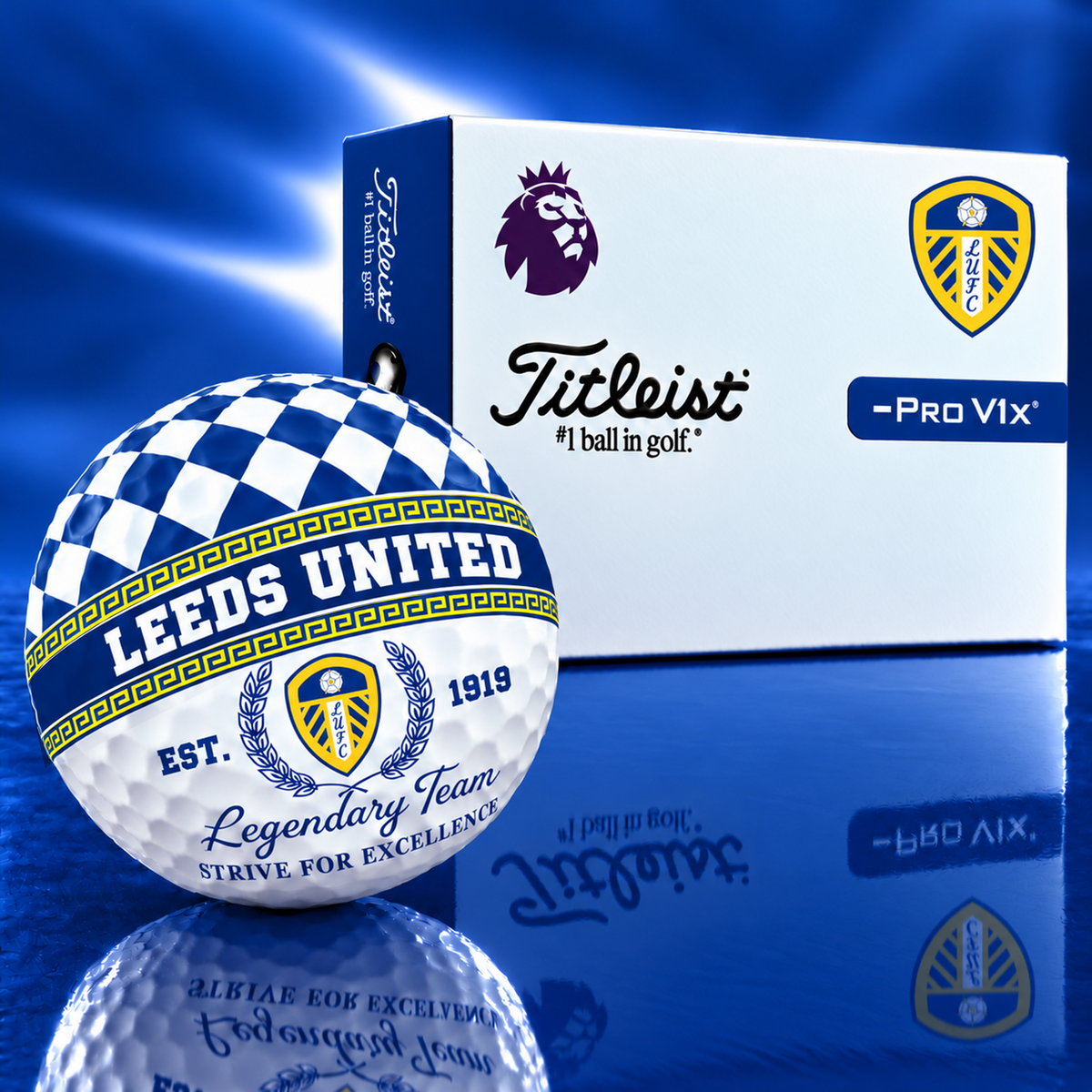 Exclusive EPL x LEE Legendary Team V10 Golf Ball