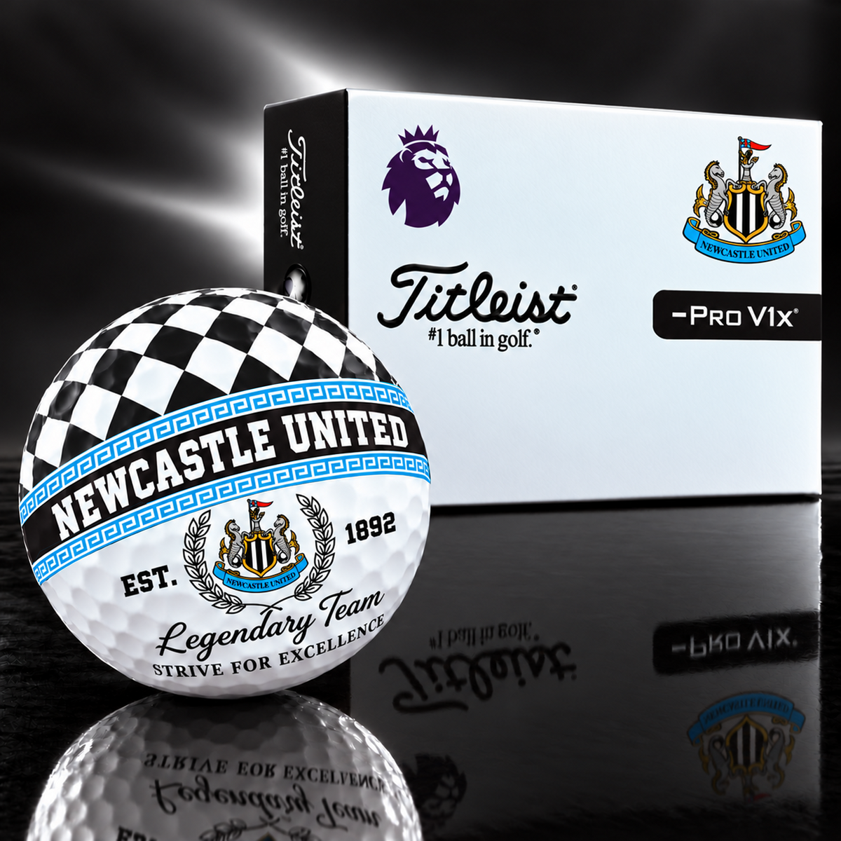 Exclusive EPL x NEW Legendary Team V10 Golf Ball