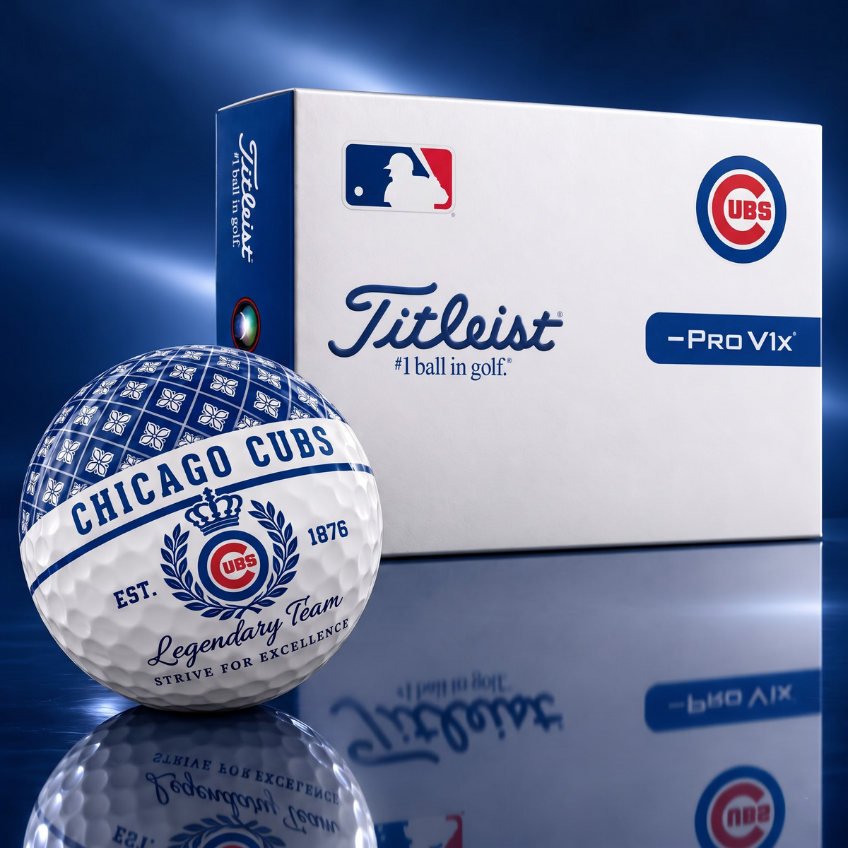 Exclusive MLB x CHI Legendary Team V7 Golf Ball