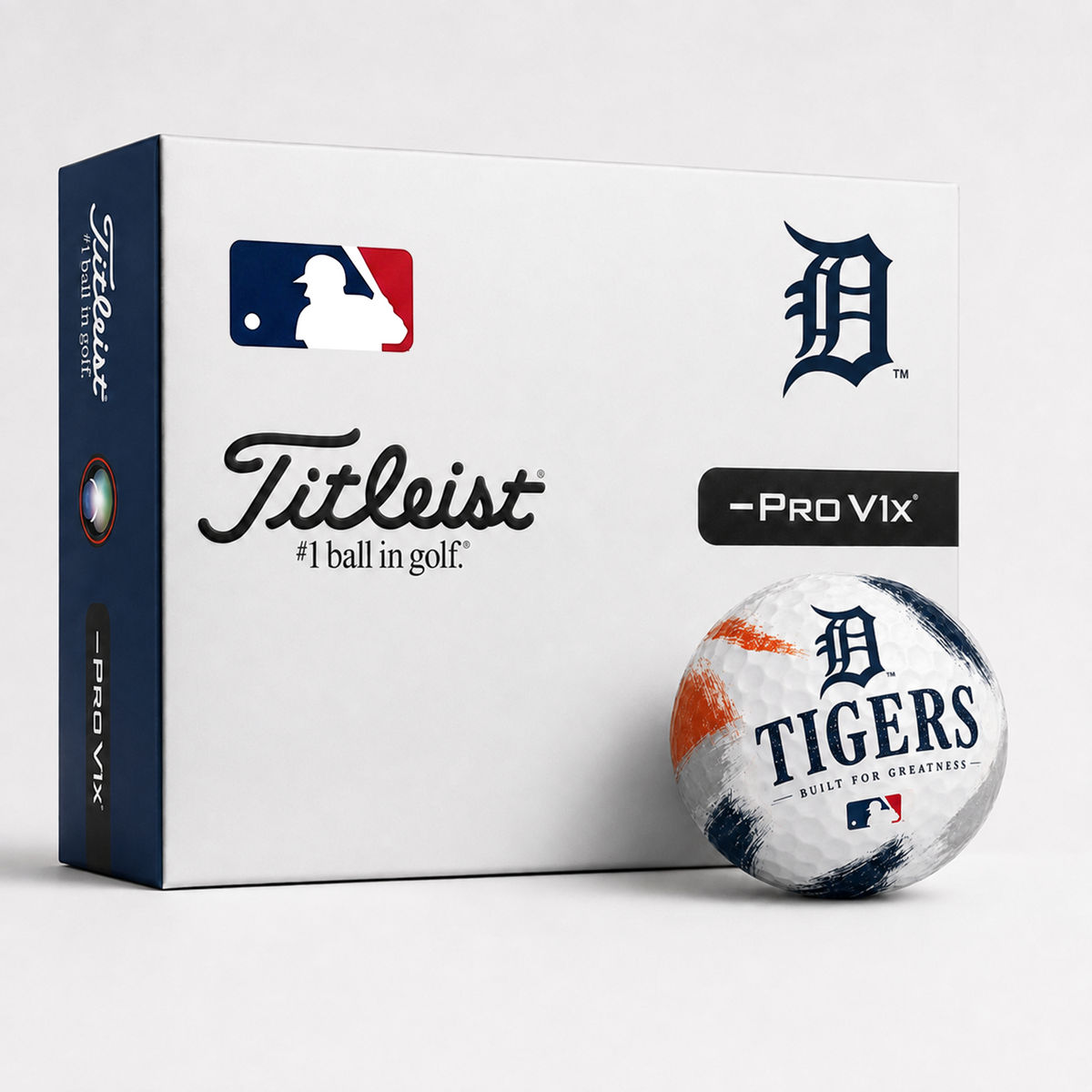 Exclusive MLB x DET Greatness Team Golf Ball