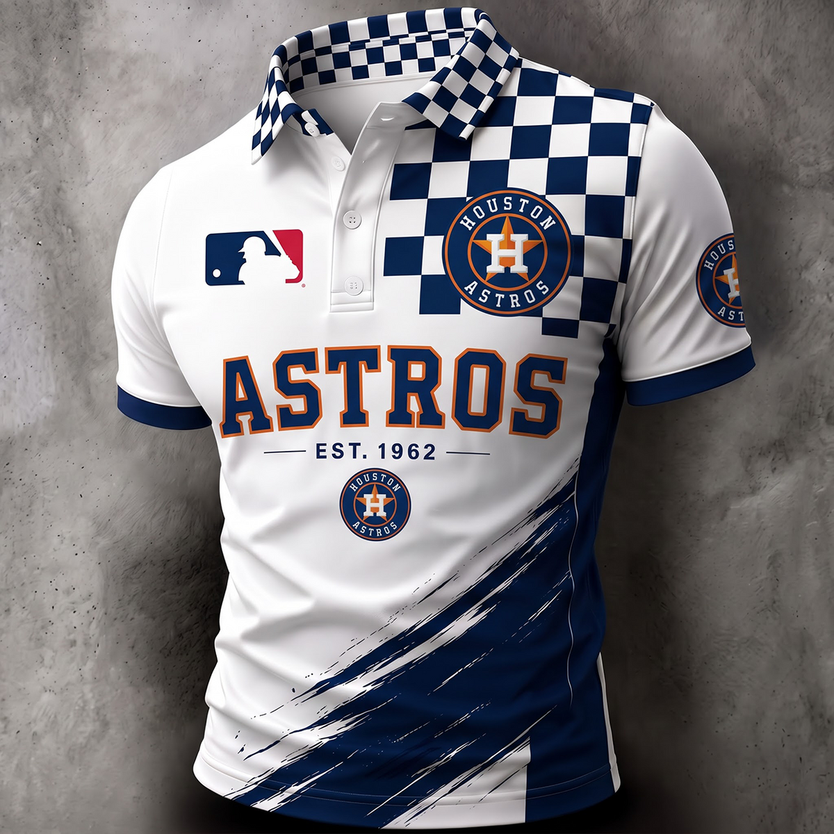 Exclusive MLB x HOU Est Polo Shirt