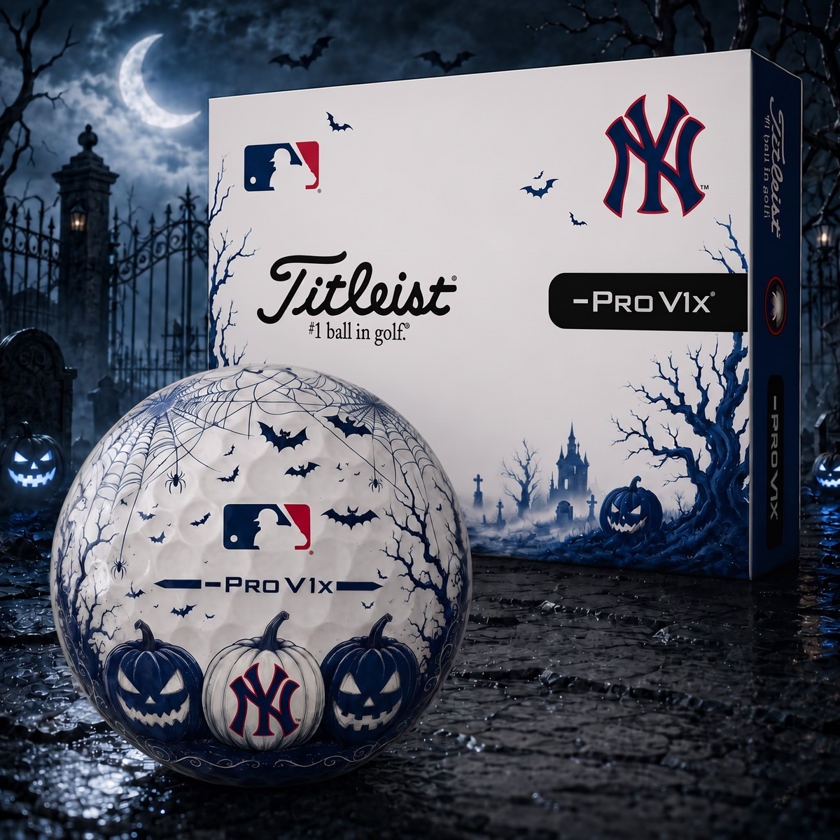 Exclusive MLB x NYY Halloween V2 Golf Ball