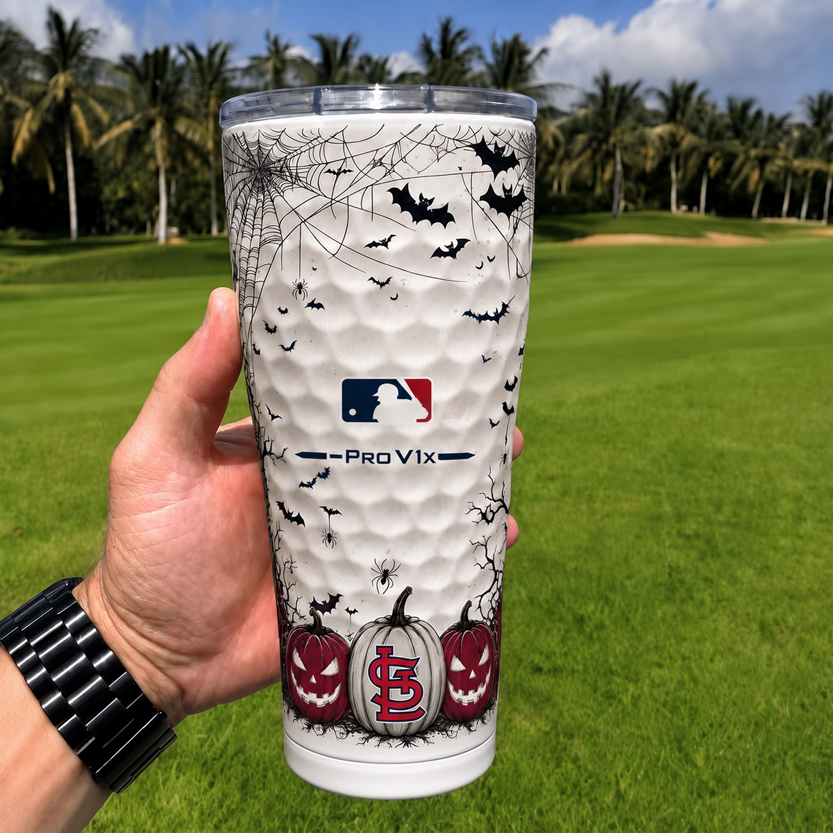 Exclusive MLB x STL Halloween V2 Golf Tumbler