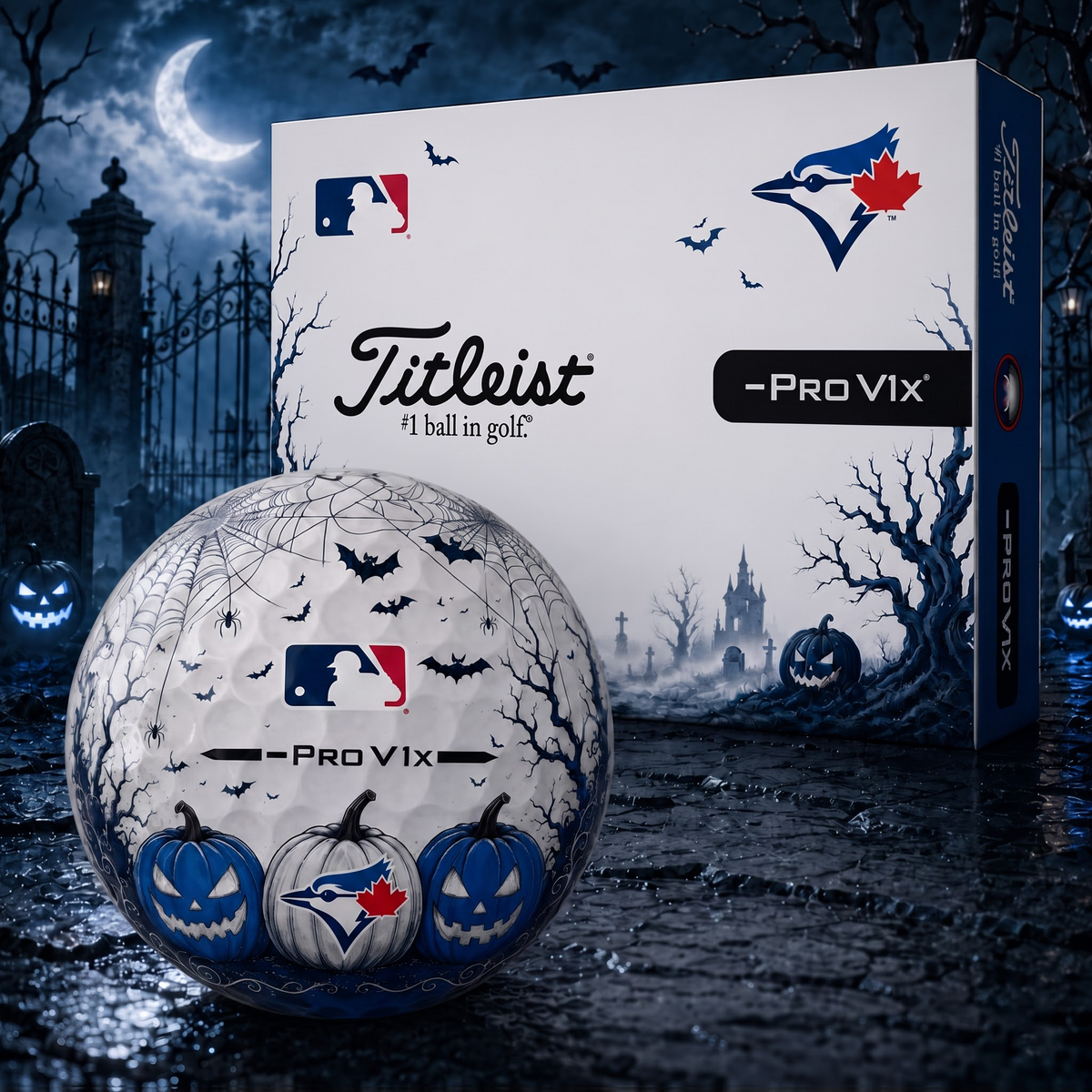 Exclusive MLB x TOR Halloween V2 Golf Ball