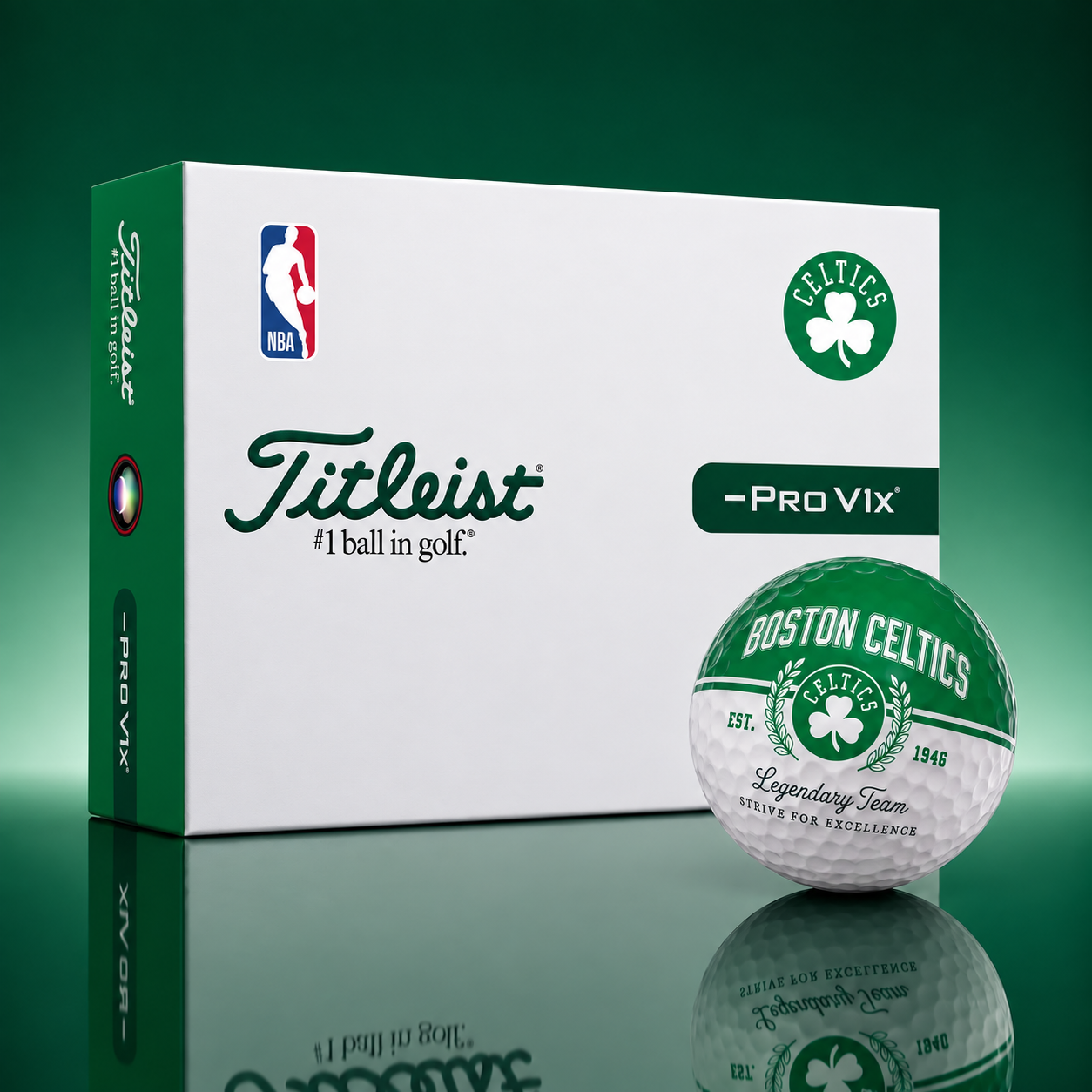 Exclusive NBA x BOS Legendary Team Golf Ball