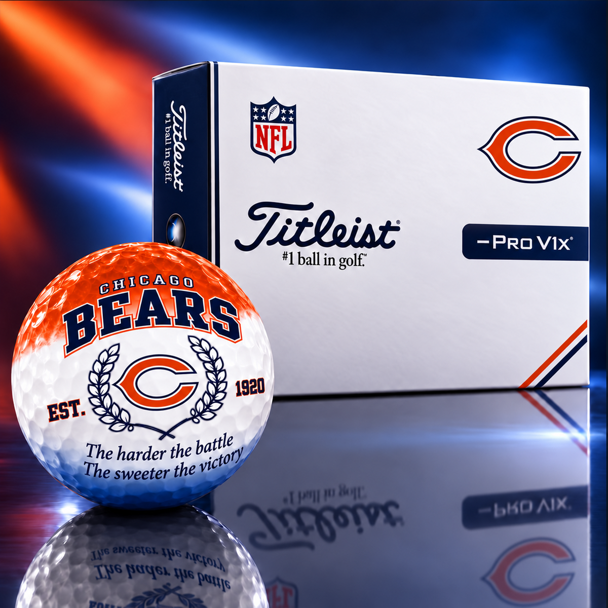Exclusive NFL x CHI Sweater Victory Golf Ball