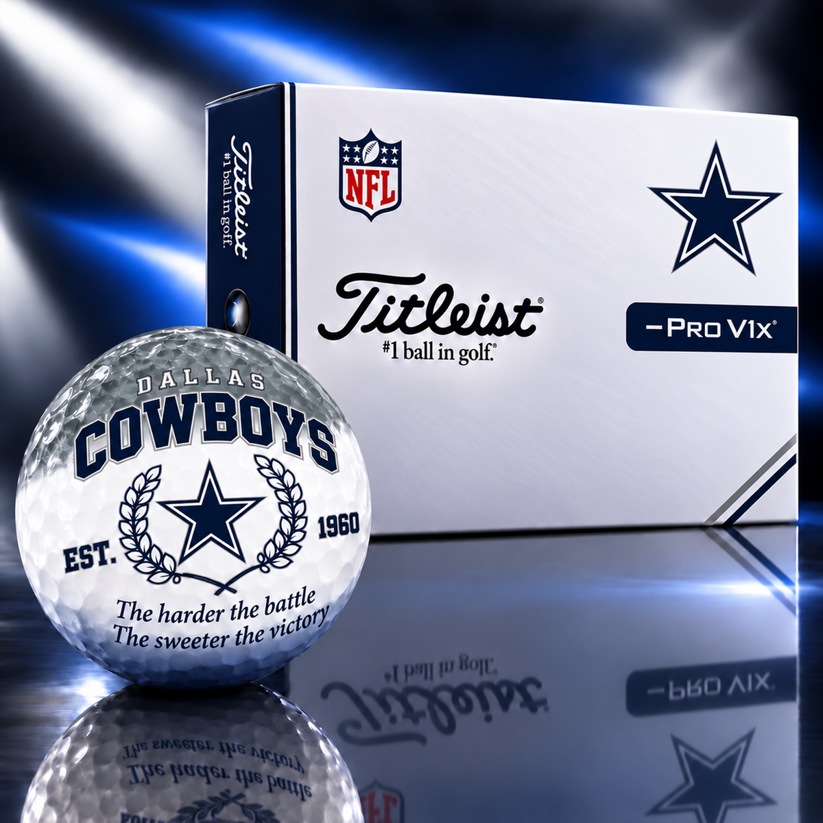 Exclusive NFL x DAL Sweater Victory Golf Ball
