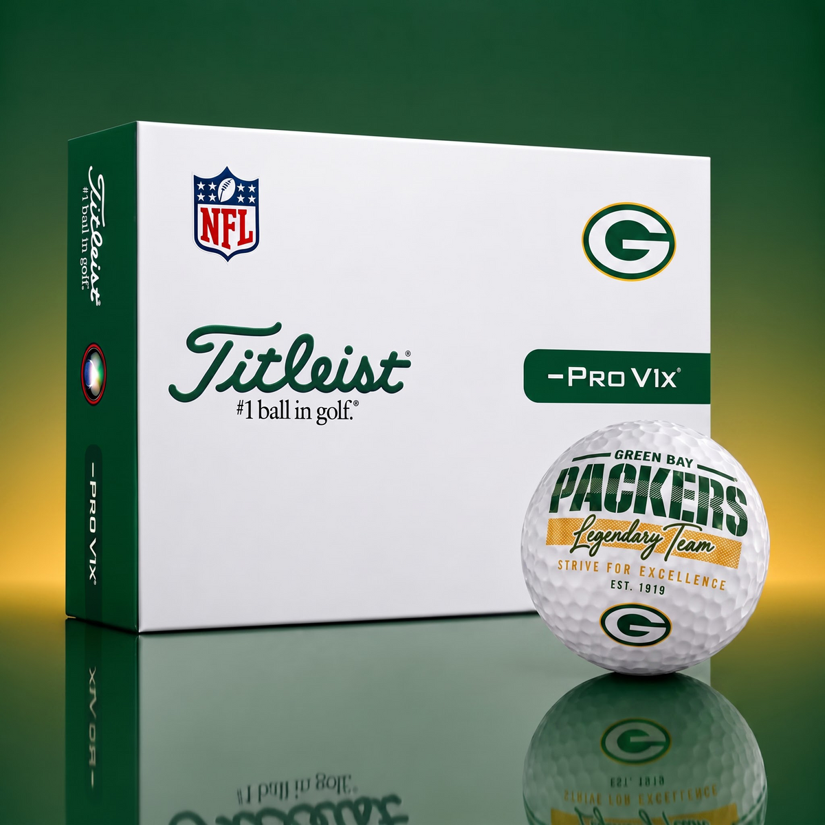 Exclusive NFL x GB Legendary Team V3 Golf Ball